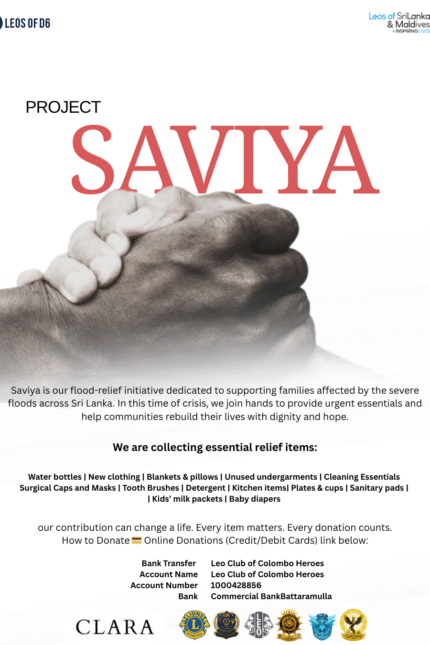 Saviya Flood Donation